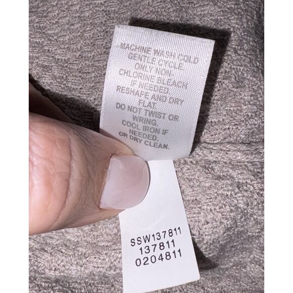 J. Jill Andrea Beige Andre Tunic Sweater Womens Size Large (1539) - Picture 8 of 8